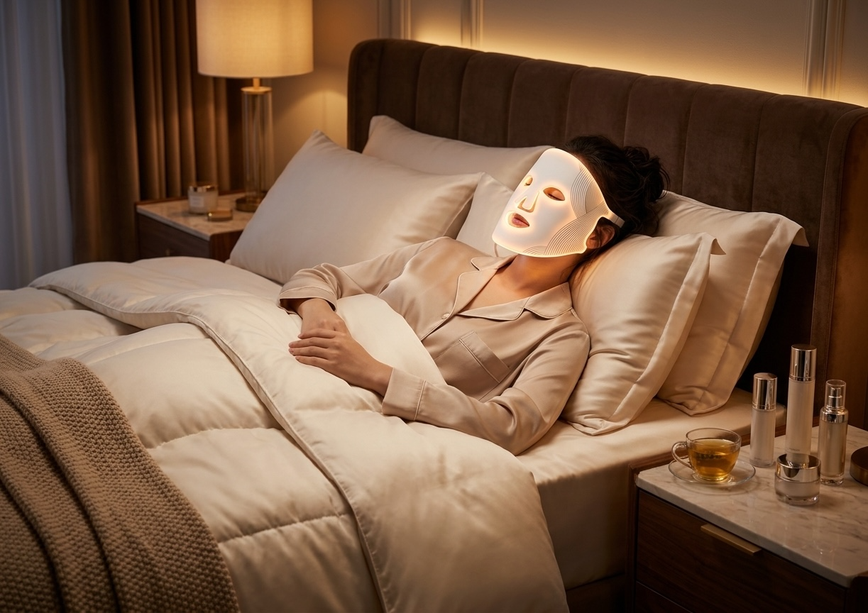 LOMIVIA ZOVÉLA™ – LED - Gesichtsmaske für strahlende Haut
