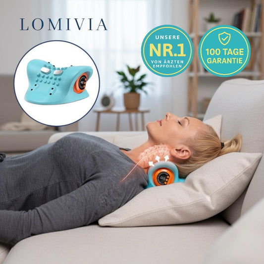 Lomivia™ 4 - in - 1 Nackenmassager – Für dein Wohlbefinden